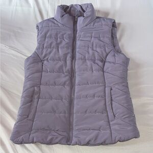 Aeropostale Light Purple Puffer Vest